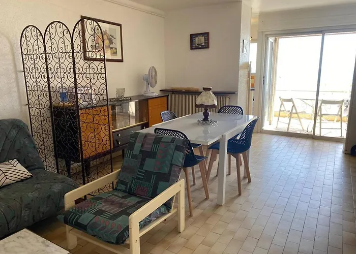 Grand 2 Pieces Avec Terrasse Face A La A - Fr-1-833-1 Canet-en-Roussillon