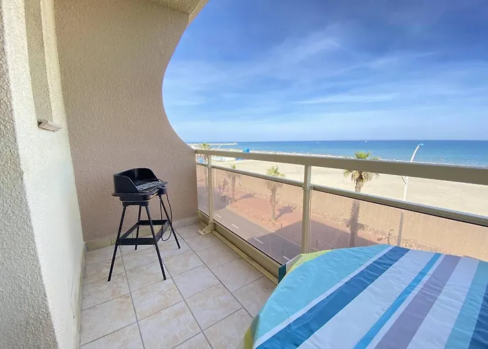 Grand 2 Pieces Avec Terrasse Face A La A - Fr-1-833-1 Canet-en-Roussillon